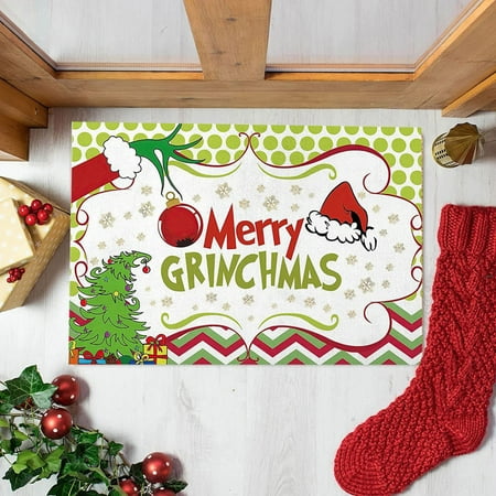 Grinch Christmas Blanket Christmas Festival Decoration Front Door Carpet Indoor Outdoor Mat Xmas_#B 015I
Grinch Christmas Blanket Christmas Festival Decoration Front Door Carpet Indoor Outdoor Mat Xmas_#B 015I