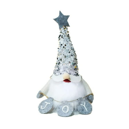 Christmas Swedish Tomte Doll Portable Light Faceless Dwarf Doll Christmas Party Festive Decor Silver
Christmas Swedish Tomte Doll Portable Light Faceless Dwarf Doll Christmas Party Festive Decor Silver