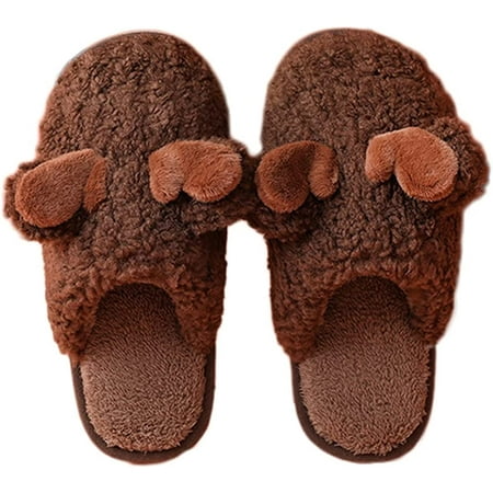 CoCopeaunt Women Cute Animal Slippers Winter Plush Fuzzy Animal Memory Foam Slip On House Slipper Warm Indoor Outdoor Shoes
CoCopeaunt Women Cute Animal Slippers Winter Plush Fuzzy Animal Memory Foam Slip On House Slipper Warm Indoor Outdoor Shoes