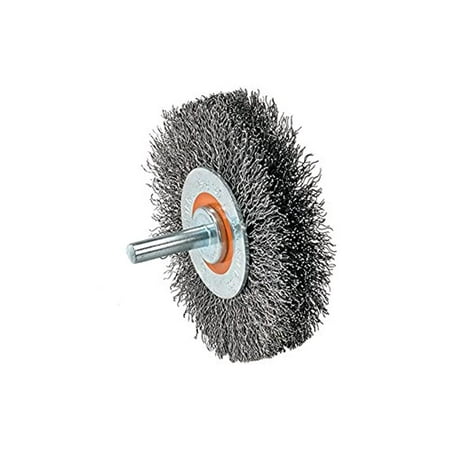 Walter 13C110 Crimped Wire Mounted Brush – ¼ in. Width 1-3/8 in. Carbon Steel Brush for Surface Cleaning. Abrasive Finishing Brushes
Walter 13C110 Crimped Wire Mounted Brush – ¼ in. Width 1-3/8 in. Carbon Steel Brush for Surface Cleaning. Abrasive Finishing Brushes