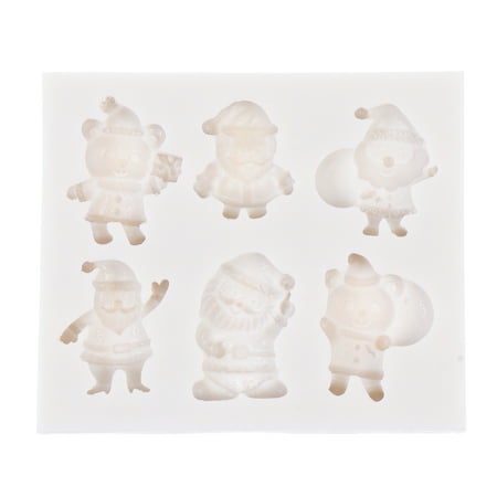 HOMEMAXS 1pc Christmas Fondant Mold Biscuits Mold Creative Cake Baking Mold (White)
HOMEMAXS 1pc Christmas Fondant Mold Biscuits Mold Creative Cake Baking Mold (White)