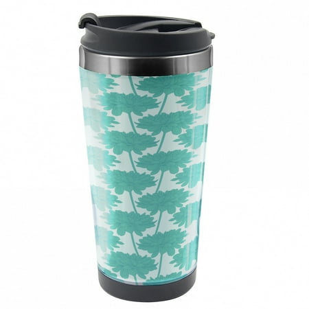 Floral Travel Mug Monochromatic Dahlia Petals Steel Thermal Cup 16 oz by Ambesonne
Floral Travel Mug Monochromatic Dahlia Petals Steel Thermal Cup 16 oz by Ambesonne