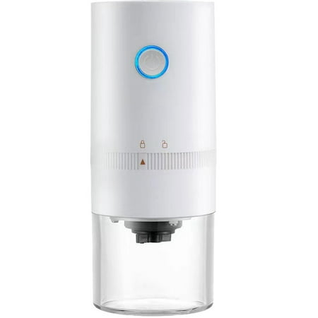 Portable Electric Burr Coffee Grinder USB Rechargeable Small Coffee Bean Grinder with Multiple Grinding Settings(White)
Portable Electric Burr Coffee Grinder USB Rechargeable Small Coffee Bean Grinder with Multiple Grinding Settings(White)