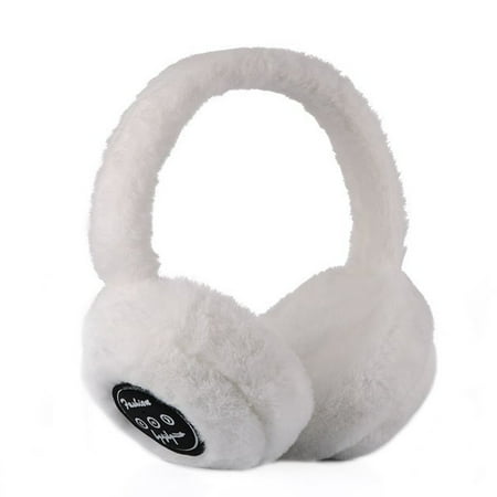 

Bluetooth Earmuff Warm Plush Wireless Music Earmuffs Unisex for Women Men New