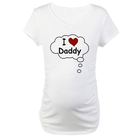 CafePress - Bellytalk I Heart Daddy Maternity T Shirt - Cotton Maternity T-shirt Cute & Funny Pregnancy Tee
CafePress - Bellytalk I Heart Daddy Maternity T Shirt - Cotton Maternity T-shirt Cute & Funny Pregnancy Tee