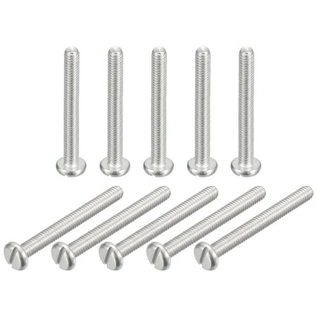 304 Stainless Steel Machine Screws 50 Pack M2.5x22mm Slotted Drive Pan Head Screw Bolts
304 Stainless Steel Machine Screws 50 Pack M2.5x22mm Slotted Drive Pan Head Screw Bolts
