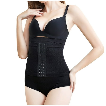 EHTMSAK Tummy Control Waist Training Body Shaper for Women Seamless Shapewear Belt Black XS/S
EHTMSAK Tummy Control Waist Training Body Shaper for Women Seamless Shapewear Belt Black XS/S