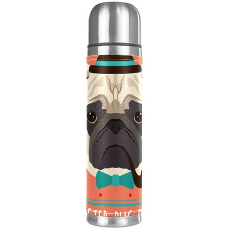 Hipster Pug Dog with Hat Smoking Pattern Premium Insulated Water Bottle - Water Mug with Food-Grade PP Vacuum Insulated Leak-proof BPA-Free
Hipster Pug Dog with Hat Smoking Pattern Premium Insulated Water Bottle - Water Mug with Food-Grade PP Vacuum Insulated Leak-proof BPA-Free
