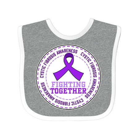 Inktastic Fighting Together- Cystic Fibrosis Awareness Purple Ribbon Gift Baby Boy or Baby Girl Bib
Inktastic Fighting Together- Cystic Fibrosis Awareness Purple Ribbon Gift Baby Boy or Baby Girl Bib