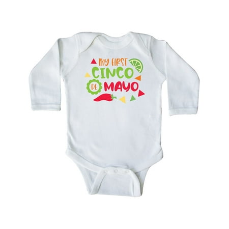 Inktastic My 1st Cinco De Mayo with Lime and Red Pepper Gift Baby Boy or Baby Girl Long Sleeve Bodysuit
Inktastic My 1st Cinco De Mayo with Lime and Red Pepper Gift Baby Boy or Baby Girl Long Sleeve Bodysuit