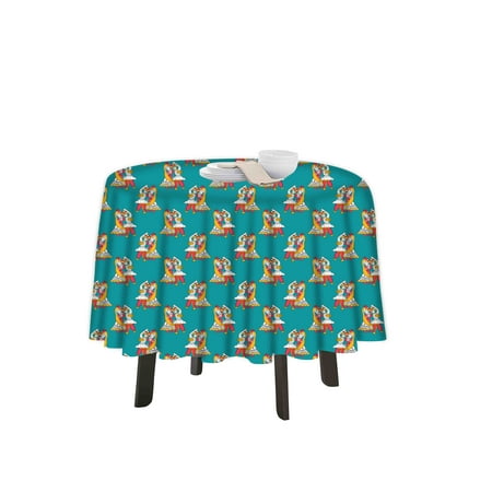 eloria Abstract Printed Round Table Cloth Resistant Washable Decorative Table Cover for Dining Table
eloria Abstract Printed Round Table Cloth Resistant Washable Decorative Table Cover for Dining Table