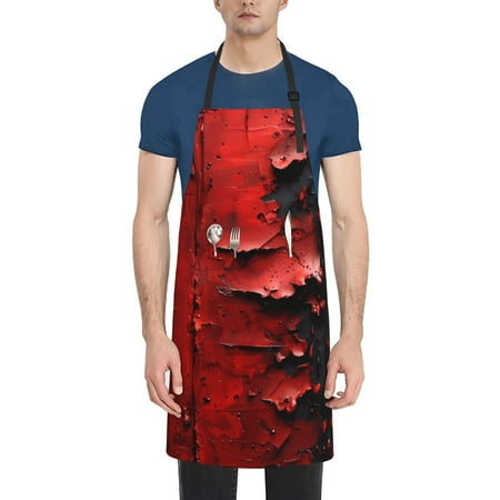 Coaee Abstract Red Textured Canvas for Waterproof Apron for Unisex Adult with Adjustable Bib Apron
Coaee Abstract Red Textured Canvas for Waterproof Apron for Unisex Adult with Adjustable Bib Apron