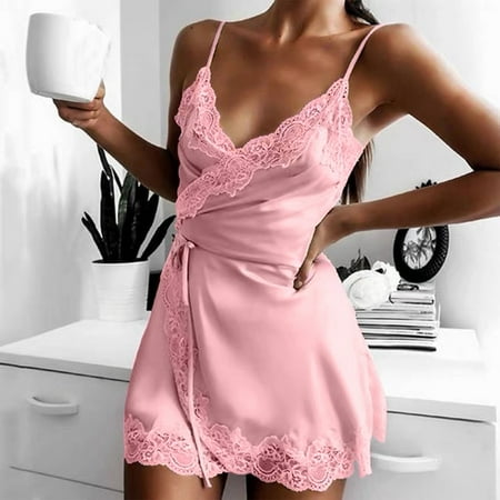 Ladies Stretch Satin Nightdress Lingerie Home Pajamas For Women Note Please Buy One Or Two Sizes Larger
Ladies Stretch Satin Nightdress Lingerie Home Pajamas For Women Note Please Buy One Or Two Sizes Larger