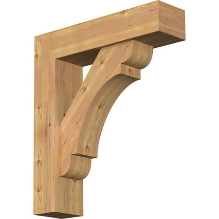 Ekena Millwork 7 1/2 W x 30 D x 34 H Olympic Block Smooth Bracket w/ Offset Brace Western Red Cedar
Ekena Millwork 7 1/2 W x 30 D x 34 H Olympic Block Smooth Bracket w/ Offset Brace Western Red Cedar