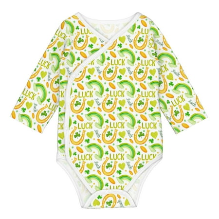 Matuu St Patrick s Day1 for Baby Long-Sleeve Bodysuit Soft Cotton Comfortable and Breathable Perfect for Newborns and Infants
Matuu St Patrick s Day1 for Baby Long-Sleeve Bodysuit Soft Cotton Comfortable and Breathable Perfect for Newborns and Infants
