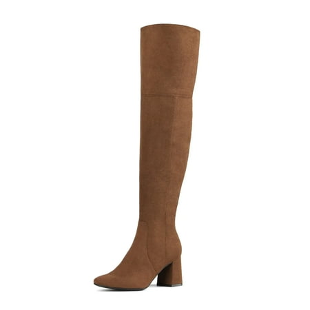 Pairs Women’s Winter Thigh High Over the Knee Fashion Chunky Heel Long Boots DOB213 BLACK/SUEDE Size 8
Pairs Women’s Winter Thigh High Over the Knee Fashion Chunky Heel Long Boots DOB213 BLACK/SUEDE Size 8