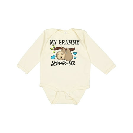 Inktastic My Grammy Loves Me with Sloth and Hearts Gift Baby Boy or Baby Girl Long Sleeve Bodysuit
Inktastic My Grammy Loves Me with Sloth and Hearts Gift Baby Boy or Baby Girl Long Sleeve Bodysuit
