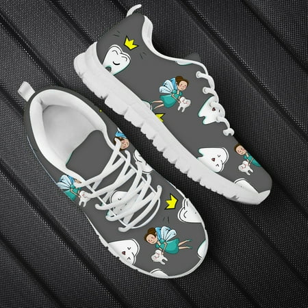 Cartoon Tooth/Dental Fairy Print Woman Flats Ladies Sneakers Spring/Autumn Lace Up Sport Jogging Shoes Casual Shoes For Women
Cartoon Tooth/Dental Fairy Print Woman Flats Ladies Sneakers Spring/Autumn Lace Up Sport Jogging Shoes Casual Shoes For Women