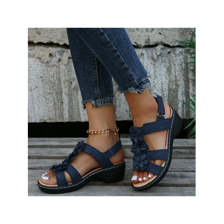 Difumos Women s Magic Tape Anti Slip Summer Hollow Out Beach Open Toe Comfy Sandals Size 4.5-9
Difumos Women s Magic Tape Anti Slip Summer Hollow Out Beach Open Toe Comfy Sandals Size 4.5-9