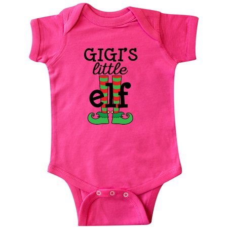 Inktastic Gigi s Little Elf Gift Baby Boy or Baby Girl Bodysuit