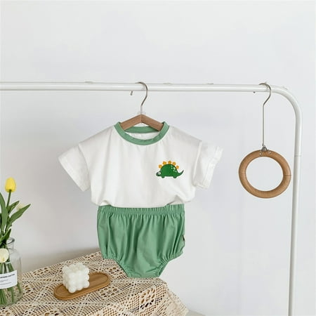 TOWED22 Baby Boys Summer Clothes Toddler Kid Baby Boy Summer Outfit Short Sleeve Fish Button Shirt Casual Shorts 2Pcs Gentleman Outfits Green
TOWED22 Baby Boys Summer Clothes Toddler Kid Baby Boy Summer Outfit Short Sleeve Fish Button Shirt Casual Shorts 2Pcs Gentleman Outfits Green