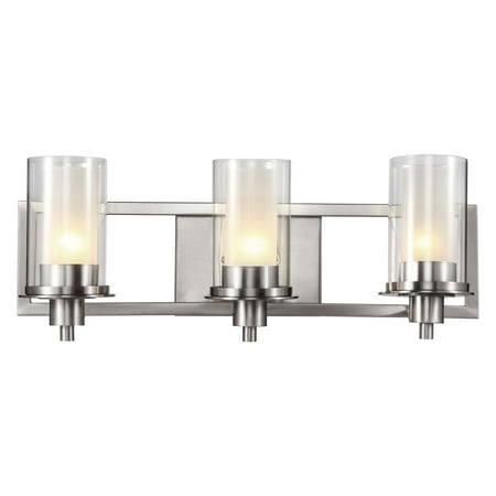 Trans Globe 20043 Bath Bar - Brushed Nickel - 22W in.