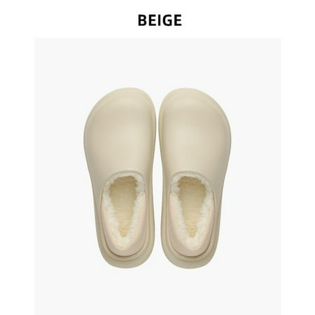 CoCopeanut Winter Waterproof Upper Warm Home Women Fur Slippers High Heel Cover Lovers Plush Shoes Solid Slip-on EVA Ladies Fluffy Slippers
CoCopeanut Winter Waterproof Upper Warm Home Women Fur Slippers High Heel Cover Lovers Plush Shoes Solid Slip-on EVA Ladies Fluffy Slippers