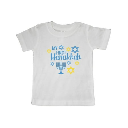 Inktastic My 1st Hanukkah with Menorah and Stars of David Gift Baby Boy or Baby Girl T-Shirt
Inktastic My 1st Hanukkah with Menorah and Stars of David Gift Baby Boy or Baby Girl T-Shirt