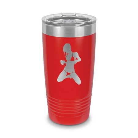 Bikini Sexy Lady Tumbler 20 oz - Laser Engraved w/ Clear Lid - Stainless Steel - Vacuum Insulated - Double Walled - Travel Mug - beach body girl lady woman - Red
Bikini Sexy Lady Tumbler 20 oz - Laser Engraved w/ Clear Lid - Stainless Steel - Vacuum Insulated - Double Walled - Travel Mug - beach body girl lady woman - Red