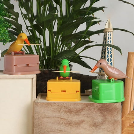 WGOUP Cute Hummingbird Toothpick Dispenser Cleaning Teeth 8X8X9CM(Buy 2 Get 1 Free)
WGOUP Cute Hummingbird Toothpick Dispenser Cleaning Teeth 8X8X9CM(Buy 2 Get 1 Free)
