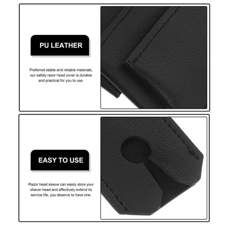 3Pcs Safety Razor Head Cover Safety Razor Case Razor Head Sleeve for Business Trip
3Pcs Safety Razor Head Cover Safety Razor Case Razor Head Sleeve for Business Trip