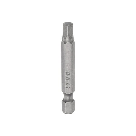 7/32 Magnetic Hex Screwdriver Bit SAE 1/4 Hex Shank 2 Length S2 Steel Power Drill Bits
7/32 Magnetic Hex Screwdriver Bit SAE 1/4 Hex Shank 2 Length S2 Steel Power Drill Bits