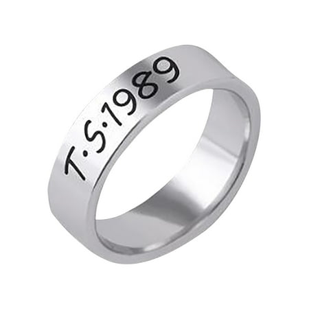 Stiwee Sw1ftie Essential Decoration 1989 Ring English Alphanumeric Ring Open Adjustable Stainless Steel Ring
Stiwee Sw1ftie Essential Decoration 1989 Ring English Alphanumeric Ring Open Adjustable Stainless Steel Ring