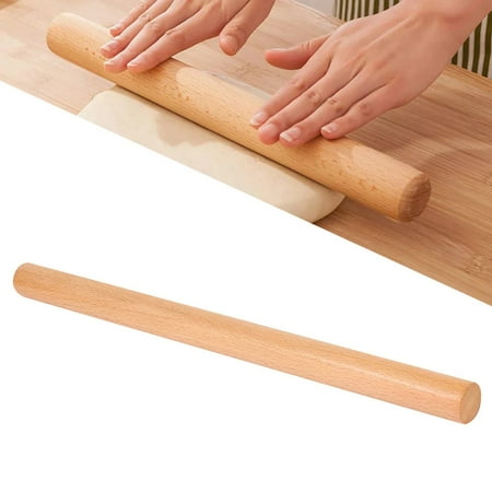 PEACNNG Wooden Rolling Pins Large Non Stick Baking Roller for Kid Xmas Cookies Pastry
PEACNNG Wooden Rolling Pins Large Non Stick Baking Roller for Kid Xmas Cookies Pastry
