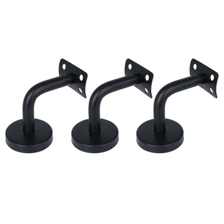 3Pcs Professional Solid Stainless Steel Handrail Wall Mounted Brackets Supports(Black)
3Pcs Professional Solid Stainless Steel Handrail Wall Mounted Brackets Supports(Black)