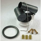AMERICAN STANDARD 047107-0070A Flush Valve, Black