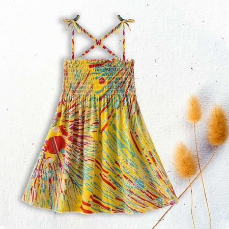 QISIWOLE Summer Toddler Baby Girls Sleeveless Sling Dress Graphic Print Children s Clothing summer sale
QISIWOLE Summer Toddler Baby Girls Sleeveless Sling Dress Graphic Print Children s Clothing summer sale