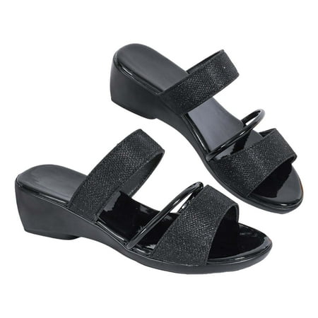 Ruyang Women s Heeled Sandals Women s Beach Slope Heel Slippers Hollow Casual Slippers Slope Bottom Shoes Retro Sandals
Ruyang Women s Heeled Sandals Women s Beach Slope Heel Slippers Hollow Casual Slippers Slope Bottom Shoes Retro Sandals