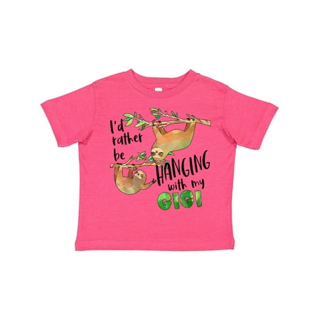 Inktastic Id Rather Be Hanging with My Gigi- Cute Sloths Gift Toddler Boy or Toddler Girl T-Shirt
Inktastic Id Rather Be Hanging with My Gigi- Cute Sloths Gift Toddler Boy or Toddler Girl T-Shirt