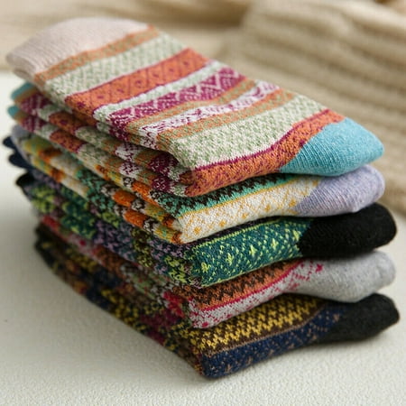 TWSOUL Women Winter Warm Socks Thick Cozy Wool Socks Vintage Plus Cashmere Hiking Athletic Wool Socks
TWSOUL Women Winter Warm Socks Thick Cozy Wool Socks Vintage Plus Cashmere Hiking Athletic Wool Socks