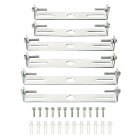 Uxcell 100x18x17mm 115x18x16mm 120x18x17mm Lighting Fixture Mounting Bracket Ceiling Light Plate 6 Pack
Uxcell 100x18x17mm 115x18x16mm 120x18x17mm Lighting Fixture Mounting Bracket Ceiling Light Plate 6 Pack