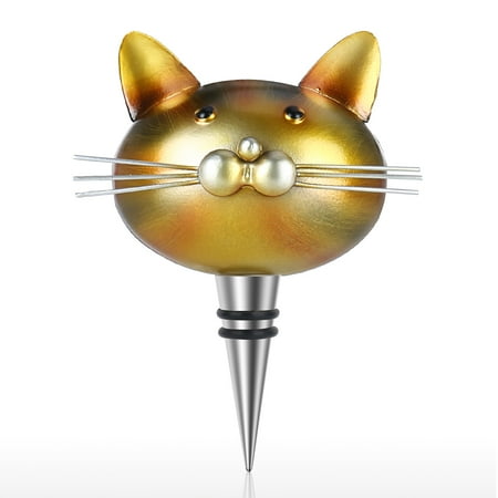 Tooarts Cat Stopper Iron Bottle Stopper Airtight Seal Decorative Cat Cork Decoration Special Gift
Tooarts Cat Stopper Iron Bottle Stopper Airtight Seal Decorative Cat Cork Decoration Special Gift