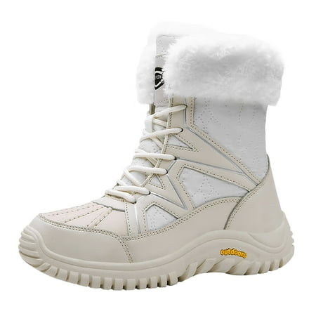 Mackneog Women Winter Boots Waterproof Warm Lined Ladies Snow Boots Mid Carf Duck Boots Lace Up Gift on Clearance
Mackneog Women Winter Boots Waterproof Warm Lined Ladies Snow Boots Mid Carf Duck Boots Lace Up Gift on Clearance