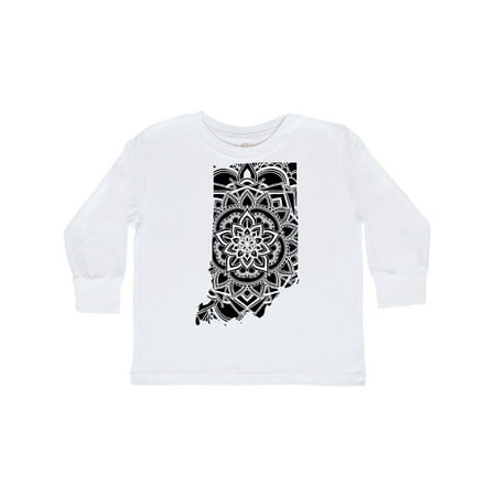 Inktastic Indiana Silhouette Mandala Gift Toddler Boy or Toddler Girl Long Sleeve T-Shirt
Inktastic Indiana Silhouette Mandala Gift Toddler Boy or Toddler Girl Long Sleeve T-Shirt