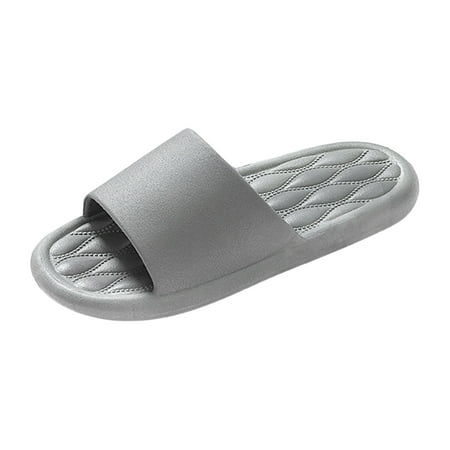 PEASKJP Mens Athletic Comfort Slide Sandals Non-Slip Pillow Sandals Open Toe Shower Sandals Comfort Slide Sandals Grey 41
PEASKJP Mens Athletic Comfort Slide Sandals Non-Slip Pillow Sandals Open Toe Shower Sandals Comfort Slide Sandals Grey 41