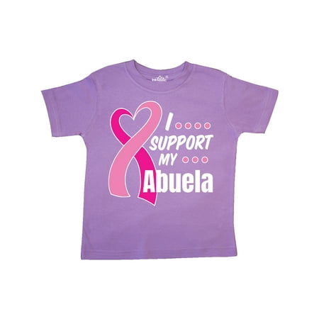 Inktastic Breast Cancer Awareness I Support My Abuela with Pink Ribbon Gift Toddler Boy or Toddler Girl T-Shirt
Inktastic Breast Cancer Awareness I Support My Abuela with Pink Ribbon Gift Toddler Boy or Toddler Girl T-Shirt
