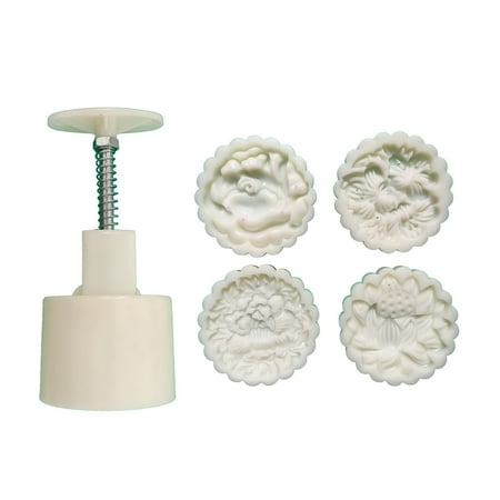 JUNTEX Plastic Mooncake Mold 100g Flower Stamp Biscuit Cookie Cutter Mould DIY Fondant Baking Tool
JUNTEX Plastic Mooncake Mold 100g Flower Stamp Biscuit Cookie Cutter Mould DIY Fondant Baking Tool
