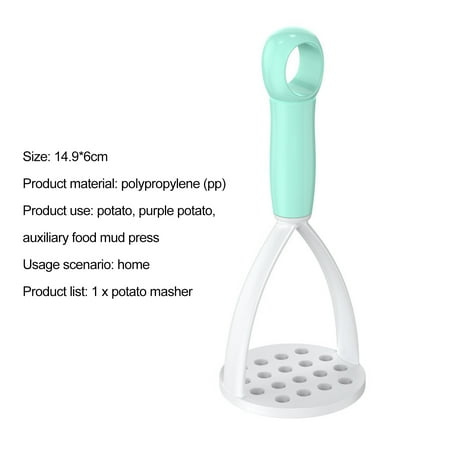 MEIDELI Pumpkin Masher Comminution Comfortable Handle Practical Household Hand Pressing Pumpkin Carrot Masher
MEIDELI Pumpkin Masher Comminution Comfortable Handle Practical Household Hand Pressing Pumpkin Carrot Masher