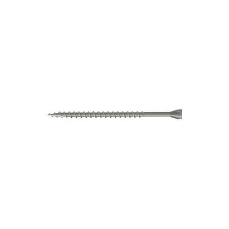 No. 8 x 2.5 in. Square Trim Head Coated Stainless Steel Deck Screws 13.60 lbs - Pack of 1500
No. 8 x 2.5 in. Square Trim Head Coated Stainless Steel Deck Screws 13.60 lbs - Pack of 1500