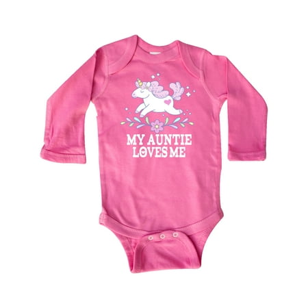 Inktastic My Auntie Loves Me Unicorn Gift Baby Girl Long Sleeve Bodysuit
Inktastic My Auntie Loves Me Unicorn Gift Baby Girl Long Sleeve Bodysuit